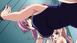 Big tits girl sucks monster cock in time stop hentai episode 2!