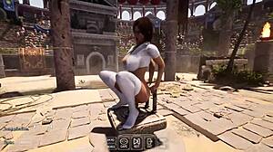 Does Lara Insert the Phallus into Her Cave?