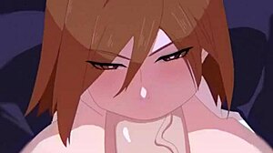 Nobara, why mouth to ass with deepthroat and monster cock?