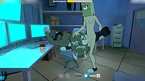 Fuckerman copbang features sexy cops needing help filling their holes