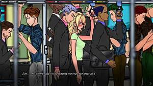 the owner of the house loves her massage and her sweet body hentai game with asian japanese touches