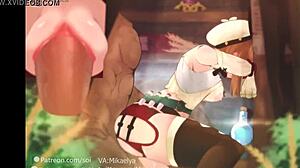 Reisalin's hidden forest fuck with Ryza Stout ends in creampie