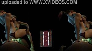 Harley Quinn and Alexa Bliss in Wild DP!