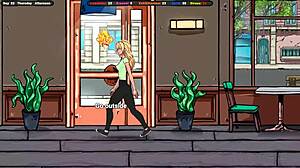 Wow, that lustful landlord teaches innocent jenny passionate kissing!