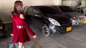 Katty In Bucaramanga Parking Lot