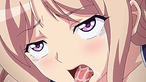 Big tits girl sucks monster cock in time stop hentai episode 2!