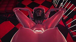 Blonde lesbians intensely lick wet pussies