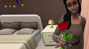 Cowok putih ngentot cewek hitam dan Arab panas