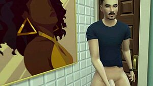 White Dude Bangs Black And Arabic Girl