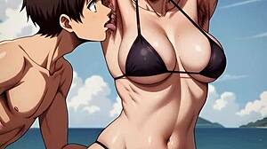 Hange Zoe Likes Sunbathing With Hairy Armpits