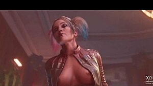 哈莉奎茵3D堡垒之夜动画浪干