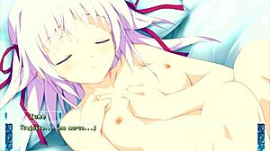 in hoshizora no memoria, wish upon a shooting star, yume ototsu performs her only scene in spanish