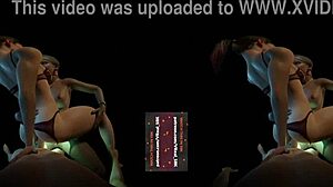 Harley Quinn and Alexa Bliss in Wild DP!