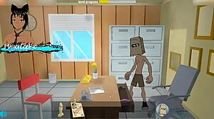 Fuckerman copbang features sexy cops needing help filling their holes