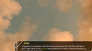 Stunning long-haired brunette enjoys being teased by me in taboo hentai 3d game