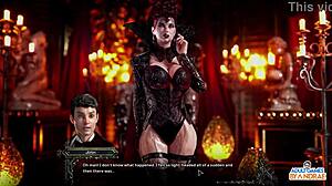 Ep5 devours countess's huge oppai pussy licking squirting in crimson bdsm femdom