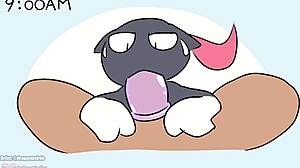 Hey, cek gangbang hentai Sneasel ini