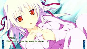 in hoshizora no memoria, wish upon a shooting star, yume ototsu performs her only scene in spanish