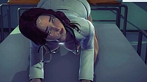 Hot doctor demonstrates new healing sex techniques in 3d hentai