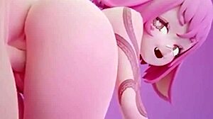 Vtuber shakes ass until hard fuck