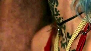 Does dominated goth babe have intense squirting orgasm?