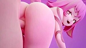 Vtuber shakes ass until hard fuck