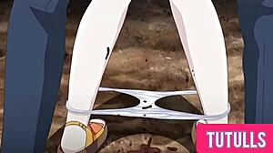 Teen Girl Gets Caught Inserting Ice Cream into Her Pussy in the School Yard Hentai