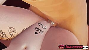 Watch This Tattooed Police Girl Fuck Hard!