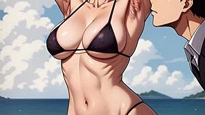 Hange Zoe Likes Sunbathing With Hairy Armpits