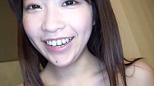 Uncensored Japanese Black-Haired Beauty Slender Amateur Blowjob Creampie Sex!