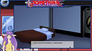 dc comics volcana explodes in orgasmic facial cumshot from villain