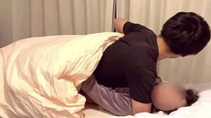 i sneakily filmed my sleeping girlfriend pranking her until creampie real amateur couple bedroom fun