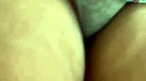 Thick ebony anime milf wife hides sundress cum secrets underneath both thighs