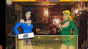 wonder woman parody: diana's ass wrecked in old city hentai?