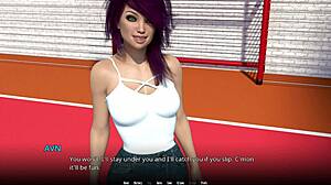 jamie, ever tried sucking a massive white cock before? swallow it all good girl