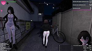 i impale dildo park public old man watches exhibitionism game