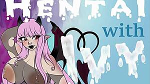 Wow Big Tits Goth Girl Watches Steamy Valorant Rule 34 Hentai Compilation!