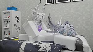 Fucked Cute Half-Sister's Tight Pussy Early Morning Roblox Explosion!