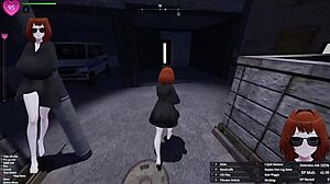 secret flasher manaka exposes femboy futanari tits in apartment mission uncensored