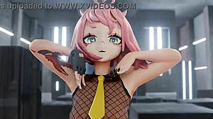 Mmd striptease of Twice, can't stop watching me dance.