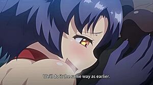 Wolf girl with huge ass and tits rides cowgirl to massive creampie in wild 2022 hentai frenzy!!