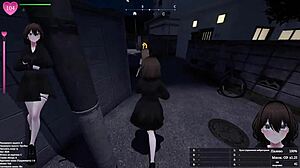 Lustful Exhibitionist Flashes Big Tits And Ass On Crowded Street Gangbang!