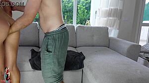 muscular couple double fists huge pussy lips to explosive orgasms