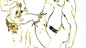 remember those vintage erotic drawings that got me hooked... check these out