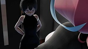 动画小哥小妹阶梯内射自慰玩得超狠