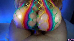 i can't stop watching lilykoti's endless tit milking and oiled curves in this wild compilation...