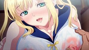 Can Big Tits Teen Handle Old Man's Relentless Hentai Pounding?