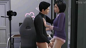 how my girlfriend films her steamy scenes in sims 4 animation