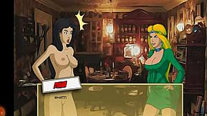 wonder woman parody: diana's ass wrecked in old city hentai?