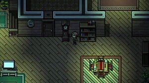 Gothic milf zombie wakes him with deepthroat big tits ass cock suck in Zombies Retreat hentai game part 7